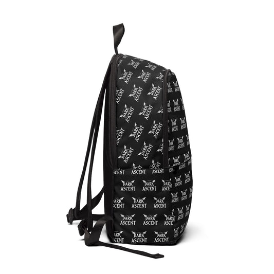Unisex Backpack - Dark Ascent Logo All Over Design